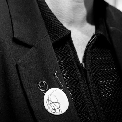 Broche simple "Fil d'Ariane"