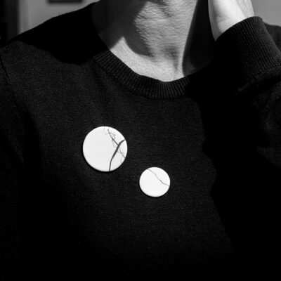 Broche double "Nexus"